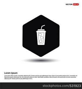Soda drink icon