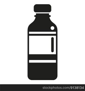 Soda drink icon simple vector. Protein nutrition. Health balance. Soda drink icon simple vector. Protein nutrition