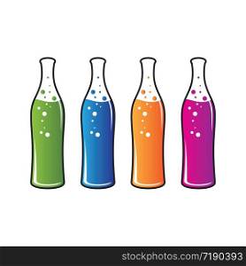 Soda drink vector icon illustration design