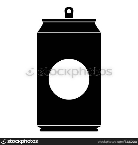 Soda icon. Simple illustration of soda vector icon for web. Soda icon, simple black style
