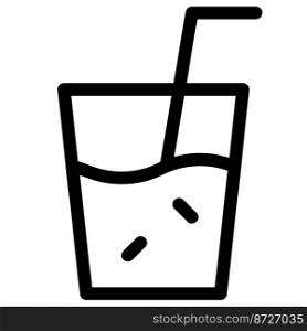 Soda is used for cocktail drink.