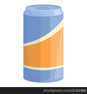 Soda tin can icon cartoon vector. Drink aluminum. Metal beverage. Soda tin can icon cartoon vector. Drink aluminum
