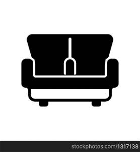 sofa chair icon design, flat style icon collection