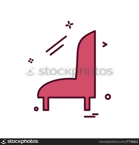 Sofa icon design vector