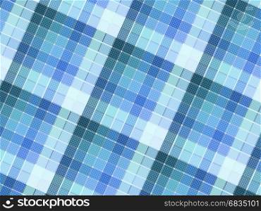 Soft blue plaid fabric texture.Texture for web, print, wallpaper, decals, fall winter fashion, textile design, invitation or website background, holiday home decor