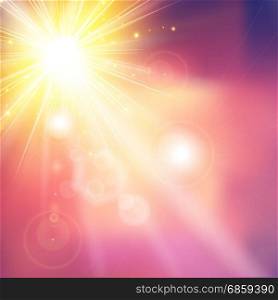 Soft colored abstract light background. Vector illustration for design