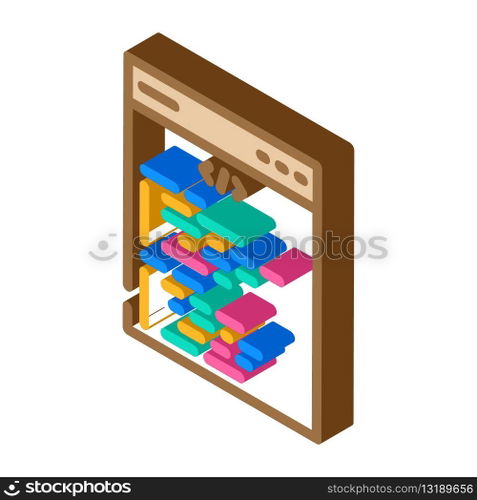 software programming code isometric icon vector. software programming code sign. isolated symbol illustration. software programming code isometric icon vector illustration