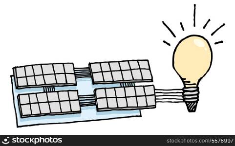 Solar energy / Renewable idea