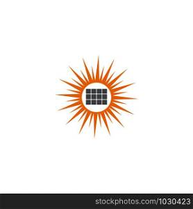 Solar icon Vector Illustration design Logo template