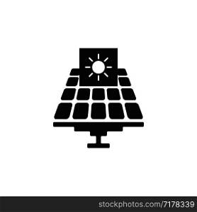 Solar panels isolated. Icon solar panels. Icon for web design in flat style. Eps10. Solar panels isolated. Icon solar panels. Icon for web design in flat style