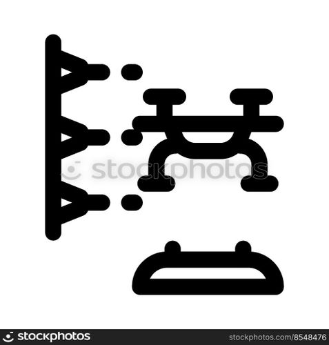 Solid framework design in three dimensional printing process