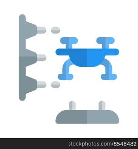 Solid framework design in three dimensional printing process