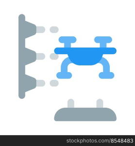 Solid framework design in three dimensional printing process