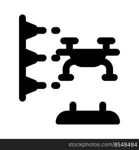 Solid framework design in three dimensional printing process