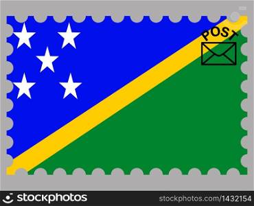 Solomon Islands national country flag. original colors and proportion. Simply vector illustration background. Isolated symbols and object for design, education, learning, postage stamps and coloring book, marketing. From world set