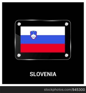 Solovenia Flag design vector