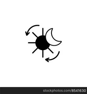 Solstice icon vector illustration symbol design