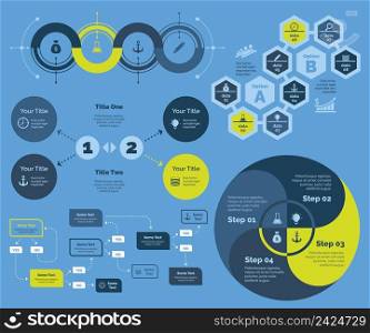 Solutions for business. Business data. Creative concept for infographic, various business templates, presentation, marketing, annual report. Can be used for topics like economics, start-up, enterprise