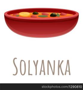 Solyanka icon. Cartoon of solyanka vector icon for web design isolated on white background. Solyanka icon, cartoon style