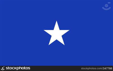 Somalia flag image for any design in simple style. Somalia flag image