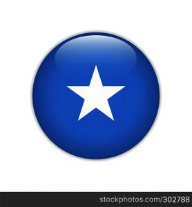 Somalia flag on button