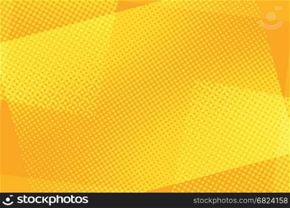 Some orange rectangles abstract retro background. Pop art comic book vector illustration. Some orange rectangles abstract retro background