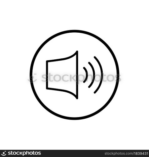 Sound line icon