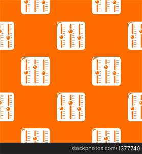 Sound mixer pattern vector orange for any web design best. Sound mixer pattern vector orange