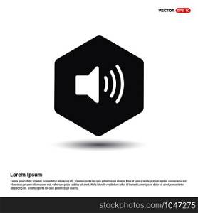 Sound volume icon