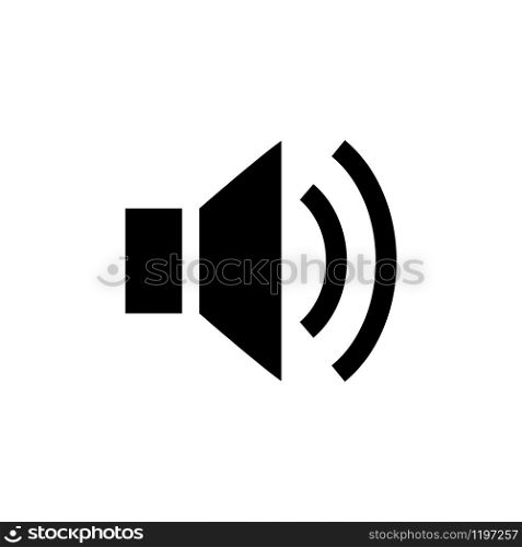 Sound volume speaker icon