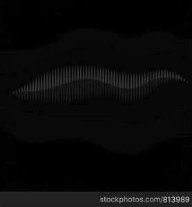 Sound Wave Icon. Screen of Equalizer. Musical Vibration Graph. Radio Wave Amplitude.. Sound Wave Icon. Screen of Equalizer. Musical Vibration Graph. Radio Wave Amplitude