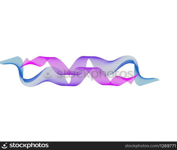 sound wave ilustration logo vector icon template