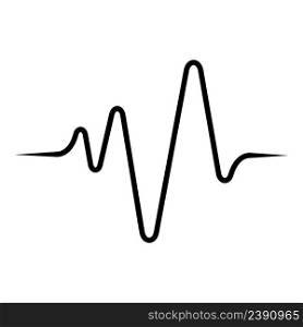 sound wave logo illustration design
