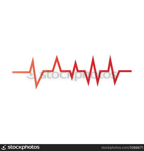 Sound wave logo template vector icon illustration