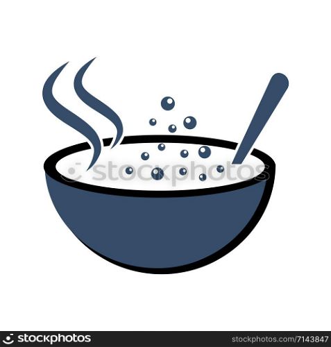 Soup logo design.