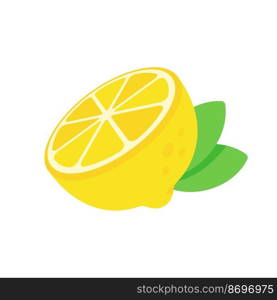 sour yellow lemon For cooking and lemon juice