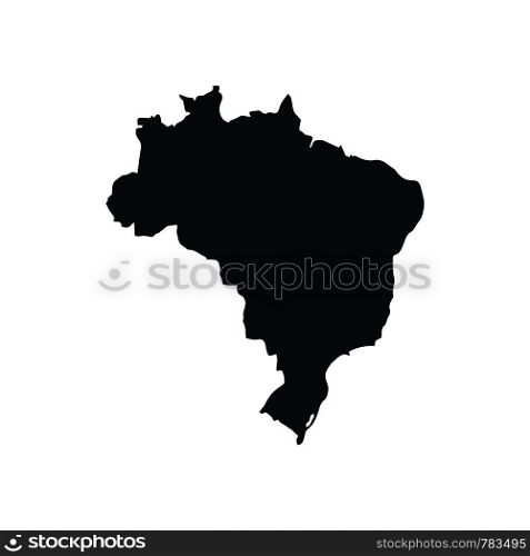 South America Countries Map icon template