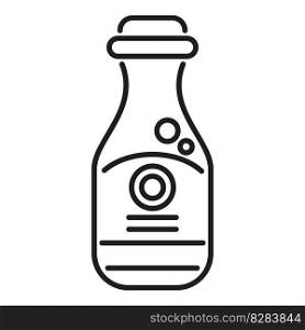 Soy sauce food icon outline vector. Japan bottle. Asian menu. Soy sauce food icon outline vector. Japan bottle