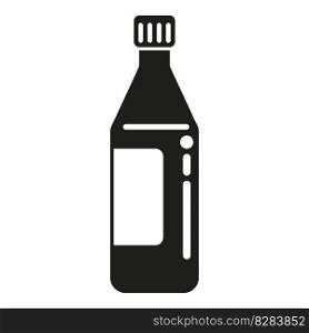 Soy sauce meal icon simple vector. Restaurant food. Asian menu. Soy sauce meal icon simple vector. Restaurant food
