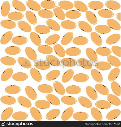 Soybean icon logo vector design