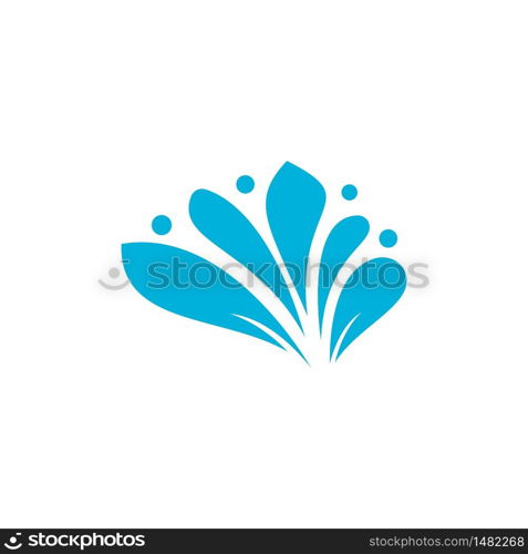 Spa logo lotus wellness salon and business spa logo. Business spa logo massage healthy design template concept.