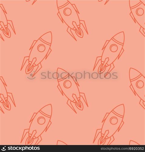 space ship rocket shuttle cartoon vector art. space ship rocket shuttle cartoon vector art illustration