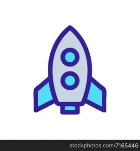 space shuttle icon vector. A thin line sign. Isolated contour symbol illustration. space shuttle icon vector. Isolated contour symbol illustration