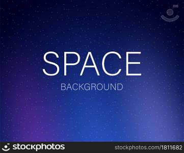 Space stars on blurred abstract background with gradient. Vector stock illustration. Space stars on blurred abstract background with gradient. Vector stock illustration.