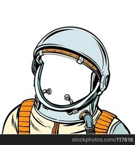space suit. astronaut. Pop art retro vector illustration kitsch vintage drawing. space suit. astronaut