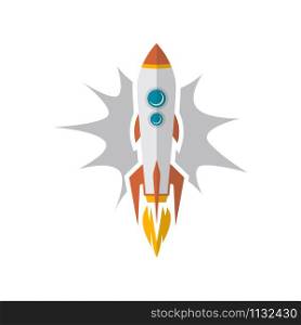 space travel rocket ship science vector art illustration. space travel rocket ship science vector art