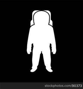 Spaceman white color icon .. Spaceman it is white color icon .
