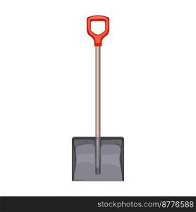 spade shovel tool cartoon. spade shovel tool sign. isolated symbol vector illustration. spade shovel tool cartoon vector illustration
