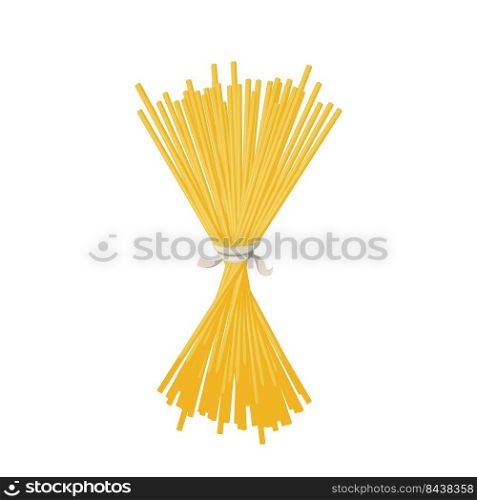 spaghetti pasta cartoon. food sauce, italian dinner, cooked meal spaghetti pasta vector illustration. spaghetti pasta cartoon vector illustration