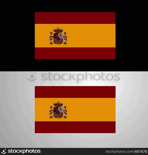 Spain Flag banner design